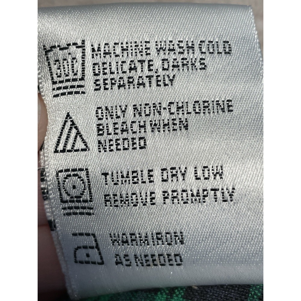 Vintage Grandma Teacher 90s Embroidered Fall Corduroy Vest Plaid Back Medium - Picture 8 of 8